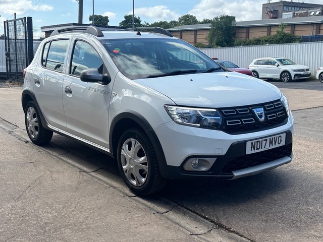 View our Dacia Sandero Stepway 0.9 TCe Ambiance Hatchback 5 Door Petrol Manual White Euro 6 