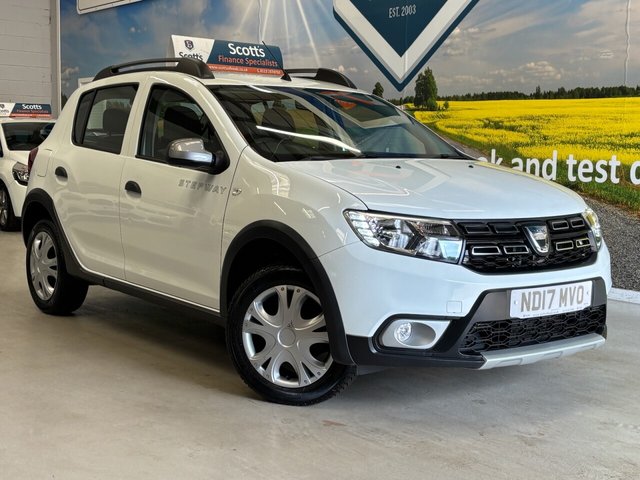 View our Dacia Sandero Stepway 0.9 TCe Ambiance Hatchback 5 Door Petrol Manual White Euro 6 