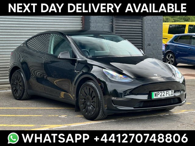 View our Tesla Model Y (Dual Motor) Long Range SUV 5dr Electric Auto 4WDE (384 bhp)