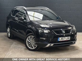 2017 SEAT ATECA 1.4 EcoTSI XCELLENCE SUV 5dr Petrol DSG Euro 6 (s/s) (150 ps) £13490.00