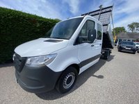 USED 2023 23 MERCEDES-BENZ SPRINTER 314 CDI PROGRESSIVE L3 LWB CREW CAB TIPPER  RWD 2.0 CDI 140PS  Quality Tipper Body Fitted With safety Fall Rail System, Tow Pack & Roof Beacon! Well Looked After Example, Very Clean Inside And Out!