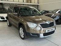 USED 2018 13 SKODA YETI 2.0 TDI SE SUV 5dr Diesel Manual 4WD Euro 5 (140 ps) 