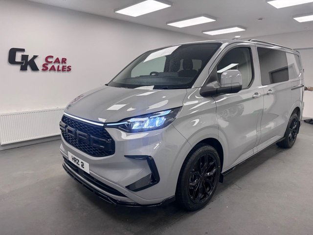 View our Ford Transit Custom 2.0 320 EcoBlue Limited Crew Van Double Cab 5dr Diesel Auto L1 H1 Euro 6 (s/s) (136 ps)