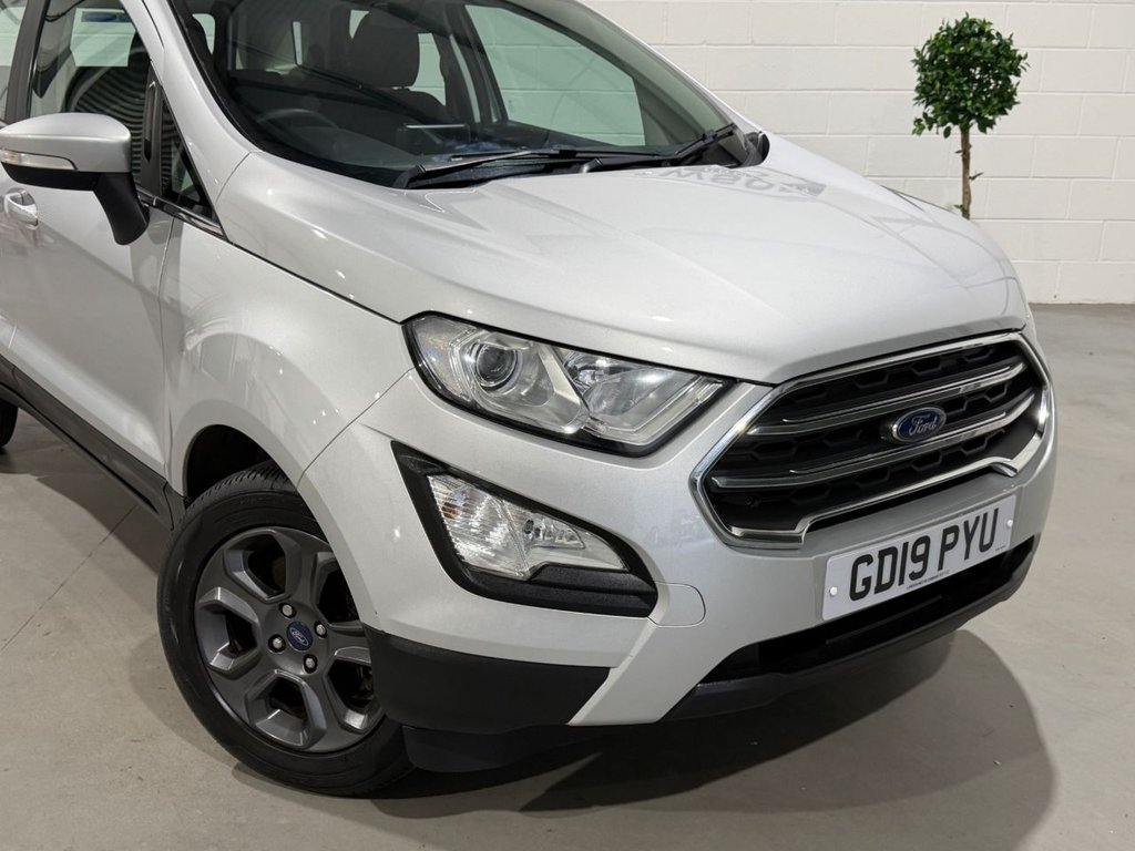 USED 2019 19 FORD ECOSPORT 1.0T EcoBoost Zetec SUV 5dr Petrol Manual Euro 6 (s/s) (100 ps) 