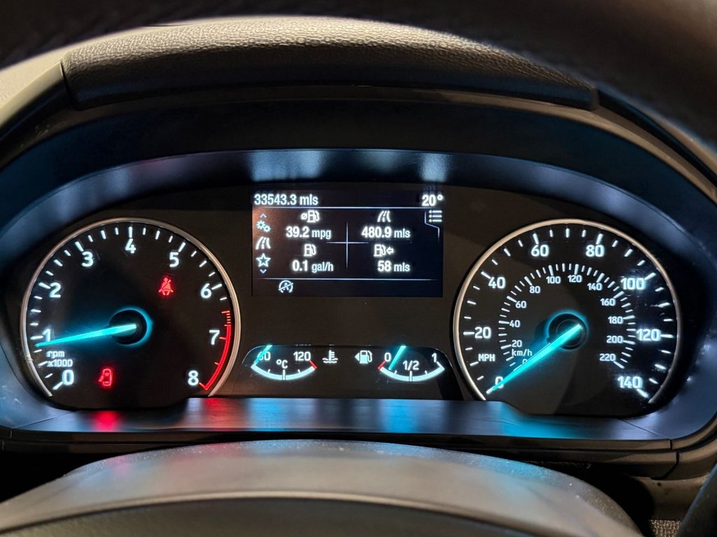 USED 2019 19 FORD ECOSPORT 1.0T EcoBoost Zetec SUV 5dr Petrol Manual Euro 6 (s/s) (100 ps) 