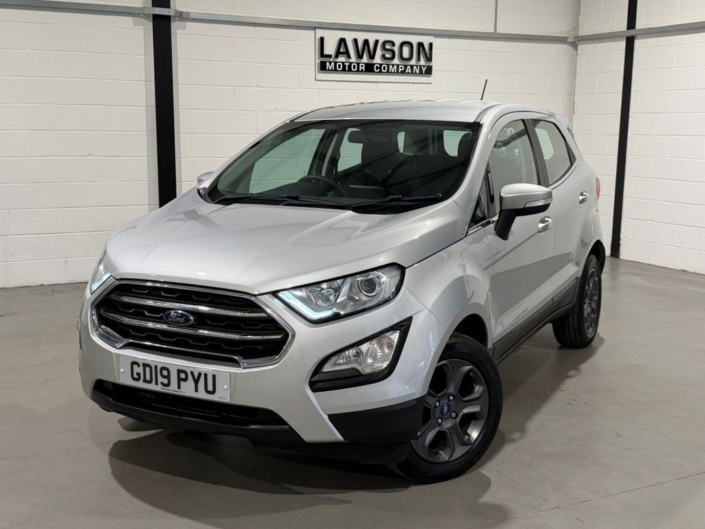 USED 2019 19 FORD ECOSPORT 1.0T EcoBoost Zetec SUV 5dr Petrol Manual Euro 6 (s/s) (100 ps) 