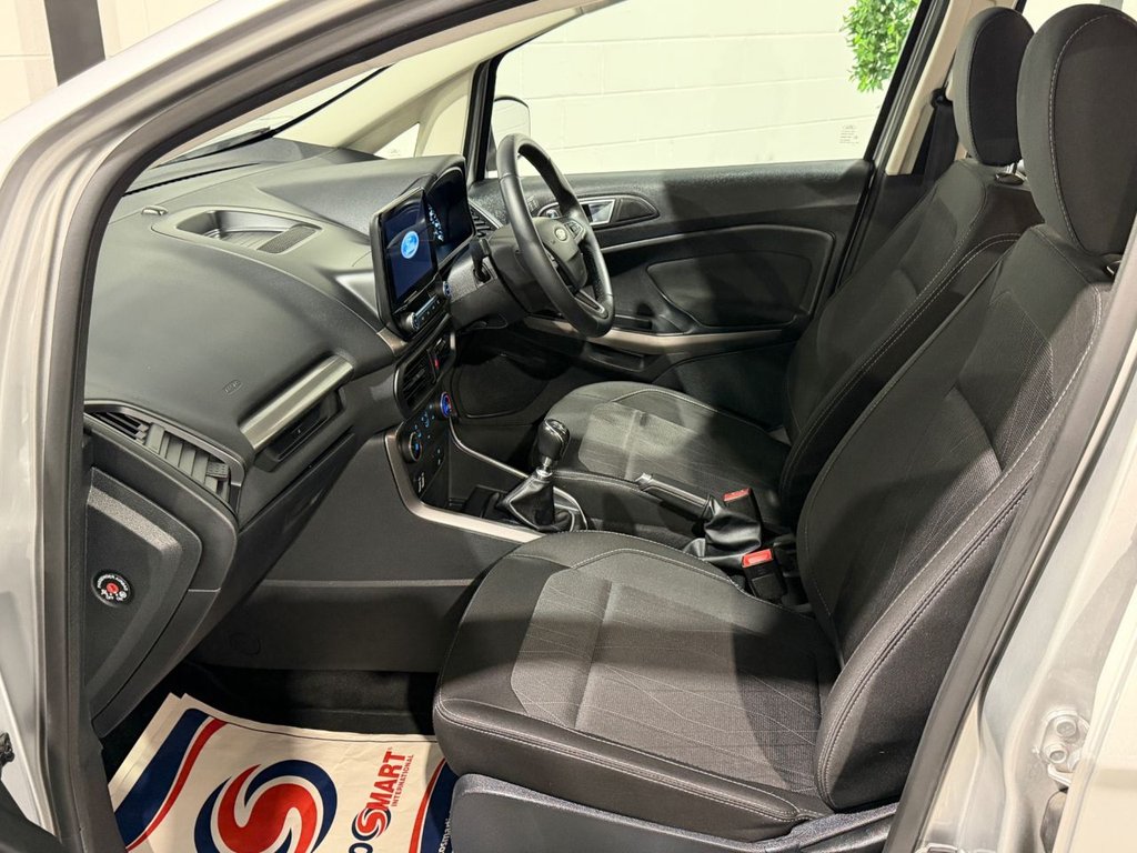 USED 2019 19 FORD ECOSPORT 1.0T EcoBoost Zetec SUV 5dr Petrol Manual Euro 6 (s/s) (100 ps) 