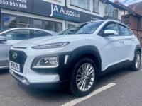 USED 2018 18 HYUNDAI KONA 1.0 T-GDi Blue Drive SE SUV 5dr Petrol Manual Euro 6 (s/s) (120 ps) Low Mileage Kona With Apple Car Play, Reverse Camera, Lane Assist And Full Service History !!