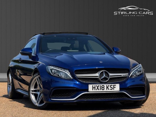 View our Mercedes-Benz C Class 4.0 C63 V8 BiTurbo AMG (Premium) Coupe 2dr Petrol SpdS MCT Euro 6 (s/s) (476 ps)