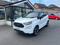USED 2019 19 FORD ECOSPORT 1.0T EcoBoost GPF ST-Line SUV 5dr Petrol Manual Euro 6 (s/s) (140 ps) 12 MONTH' S WARRANTY, high spec