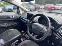 USED 2019 19 FORD ECOSPORT 1.0T EcoBoost GPF ST-Line SUV 5dr Petrol Manual Euro 6 (s/s) (140 ps) 12 MONTH' S WARRANTY, high spec