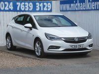 USED 2016 66 VAUXHALL ASTRA 1.6 CDTi ecoTEC BlueInjection SRi Hatchback 5dr Diesel Manual Euro 6 (110 ps) CAR PLAY, GOOD HISTORY, &pound;20TAX
