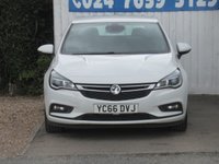 USED 2016 66 VAUXHALL ASTRA 1.6 CDTi ecoTEC BlueInjection SRi Hatchback 5dr Diesel Manual Euro 6 (110 ps) CAR PLAY, GOOD HISTORY, &pound;20TAX