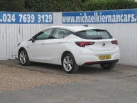USED 2016 66 VAUXHALL ASTRA 1.6 CDTi ecoTEC BlueInjection SRi Hatchback 5dr Diesel Manual Euro 6 (110 ps) CAR PLAY, GOOD HISTORY, &pound;20TAX