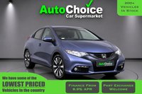 USED 2014 64 HONDA CIVIC 1.8 i-VTEC SE Plus Hatchback 5dr Petrol Auto Euro 5 (142 ps) in Blackburn Finance Available 12 to 84 Months