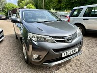 USED 2013 63 TOYOTA RAV4 2.0 D-4D Icon SUV 5dr Diesel Manual 2WD Euro 5 (s/s) (124 ps) 