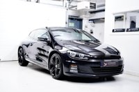USED 2015 15 VOLKSWAGEN SCIROCCO 2.0 TDI BlueMotion Tech R-Line Hatchback 3dr Diesel DSG Euro 6 (s/s) (184 ps) BLACK | BLACK | BLACK