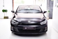 USED 2015 15 VOLKSWAGEN SCIROCCO 2.0 TDI BlueMotion Tech R-Line Hatchback 3dr Diesel DSG Euro 6 (s/s) (184 ps) BLACK | BLACK | BLACK