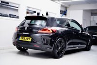 USED 2015 15 VOLKSWAGEN SCIROCCO 2.0 TDI BlueMotion Tech R-Line Hatchback 3dr Diesel DSG Euro 6 (s/s) (184 ps) BLACK | BLACK | BLACK