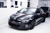 USED 2015 15 VOLKSWAGEN SCIROCCO 2.0 TDI BlueMotion Tech R-Line Hatchback 3dr Diesel DSG Euro 6 (s/s) (184 ps) BLACK | BLACK | BLACK