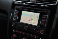 USED 2015 15 VOLKSWAGEN SCIROCCO 2.0 TDI BlueMotion Tech R-Line Hatchback 3dr Diesel DSG Euro 6 (s/s) (184 ps) BLACK | BLACK | BLACK