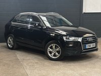 USED 2016 16 AUDI Q3 2.0 TDI SE SUV 5dr Diesel S Tronic quattro Euro 6 (s/s) (150 ps) BLUETOOTH - DAB - SENSORS