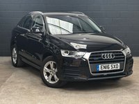 USED 2016 16 AUDI Q3 2.0 TDI SE SUV 5dr Diesel S Tronic quattro Euro 6 (s/s) (150 ps) BLUETOOTH - DAB - SENSORS