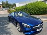 USED 2018 68 MERCEDES-BENZ SL 3.0 SL400 V6 AMG Line (Premium) Convertible 2dr Petrol G-Tronic+ Euro 6 (s/s) (367 ps)-Fantastic Low Mileage Example-2 Former Keepers-Last Keeper Since Nov 2022-Finished In Brilliant Blue Metallic With Heated Ivory Nappa Leather Upholstery-Apple Car Play-Rear View Camera-Analogue Clock-Active Parking Assist-Climatised Front Seats-Airscarf-Glass Vario Roof-9 Speed Automatic-Dynamic Seats-Electric Wind Deflector-Sports Suspension-Electric Folding Mirrors-Dab Radio-Dynamic LED Headlights-Automatic High Beam Control-High Gloss Black Centre Console With Maybach Pattern-AMG Styling To Front Bumper & Side Skirts-Harman Kardon Sound-Magic Vision Control-Ambient Lighting-Auto Boot Lid Closure-Keyless Go-A Great Example With Top Specification. 