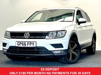 2016 VOLKSWAGEN TIGUAN 2.0 TDI BlueMotion Tech SE Navigation SUV 5dr Diesel Manual 4Motion Euro 6 (s/s) (150 ps) &pound;8490.00