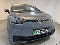 USED 2022 22 VOLKSWAGEN ID.3 Pro 58kWh Life Hatchback 5dr Electric Auto (145 ps) 