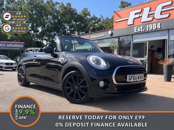 2016 MINI CONVERTIBLE 1.5 Cooper Convertible 2dr Petrol Manual Euro 6 (s/s) (136 ps) &pound;9390.00