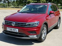 USED 2016 66 VOLKSWAGEN TIGUAN 2.0 TDI BlueMotion Tech SEL SUV 5dr Diesel Manual 4Motion Euro 6 (s/s) (150 ps) NAV, DAB, ELECTRIC BOOT,  MOT JAN