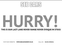 USED 2017 LAND ROVER RANGE ROVER EVOQUE 2.0 TD4 SE Tech SUV 5dr Diesel Auto 4WD Euro 6 (s/s) (180 ps) DAB, CRUISE, F&R PARKING SENSORS