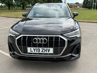 USED 2019 19 AUDI Q3 2.0 TDI 35 S line SUV 5dr Diesel S Tronic Euro 6 (s/s) (150 ps) ANDROID AUTO, ELECTRIC BOOT, USB