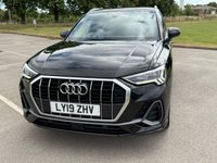 USED 2019 19 AUDI Q3 2.0 TDI 35 S line SUV 5dr Diesel S Tronic Euro 6 (s/s) (150 ps) ANDROID AUTO, ELECTRIC BOOT, USB