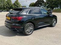 USED 2019 19 AUDI Q3 2.0 TDI 35 S line SUV 5dr Diesel S Tronic Euro 6 (s/s) (150 ps) ANDROID AUTO, ELECTRIC BOOT, USB