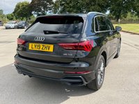 USED 2019 19 AUDI Q3 2.0 TDI 35 S line SUV 5dr Diesel S Tronic Euro 6 (s/s) (150 ps) ANDROID AUTO, ELECTRIC BOOT, USB