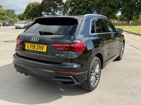 USED 2019 19 AUDI Q3 2.0 TDI 35 S line SUV 5dr Diesel S Tronic Euro 6 (s/s) (150 ps) ANDROID AUTO, ELECTRIC BOOT, USB