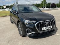 USED 2019 19 AUDI Q3 2.0 TDI 35 S line SUV 5dr Diesel S Tronic Euro 6 (s/s) (150 ps) ANDROID AUTO, ELECTRIC BOOT, USB