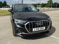 USED 2019 19 AUDI Q3 2.0 TDI 35 S line SUV 5dr Diesel S Tronic Euro 6 (s/s) (150 ps) ANDROID AUTO, ELECTRIC BOOT, USB