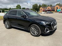 USED 2019 19 AUDI Q3 2.0 TDI 35 S line SUV 5dr Diesel S Tronic Euro 6 (s/s) (150 ps) ANDROID AUTO, ELECTRIC BOOT, USB