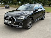 USED 2019 19 AUDI Q3 2.0 TDI 35 S line SUV 5dr Diesel S Tronic Euro 6 (s/s) (150 ps) ANDROID AUTO, ELECTRIC BOOT, USB