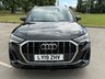 USED 2019 19 AUDI Q3 2.0 TDI 35 S line SUV 5dr Diesel S Tronic Euro 6 (s/s) (150 ps) ANDROID AUTO, ELECTRIC BOOT, USB