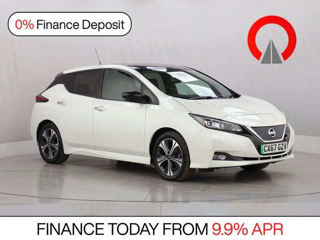 View our Nissan Leaf 40kWh Tekna Hatchback 5dr Electric Auto (150 ps)