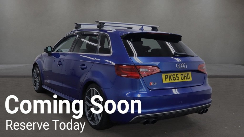USED 2015 65 AUDI S3 2.0 TFSI Sportback 5dr Petrol S Tronic quattro Euro 6 (s/s) (300 ps) 2 keys + service history