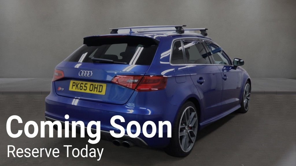 USED 2015 65 AUDI S3 2.0 TFSI Sportback 5dr Petrol S Tronic quattro Euro 6 (s/s) (300 ps) 2 keys + service history