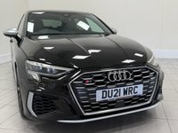 USED 2021 21 AUDI S3 2.0 TFSI Sportback 5dr Petrol S Tronic quattro Euro 6 (s/s) (310 ps) DIGITAL DASHBOARD + APPLE CARPLAY