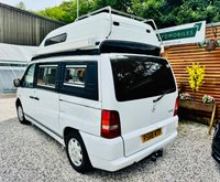 USED 1998 R MERCEDES-BENZ VITO 2.0 113CDI Panel Van Petrol Manual (268 g/km, 130 bhp) 1998 Auto-Sleeper Montana Mercedes-Benz Vito Automatic with just 50,000 miles. Rare, compact, high-quality British camper. 2.0 petrol engine, Propex heating, 3-way fridge, 2-burner hob & grill, sink, wardrobe, 240V hook-up, new leisure battery, portable toilet and two Fiamma F45 awnings. Recently serviced with professionally reconditioned gearbox and supplied with a new MOT. Excellent condition and ready for adventures.