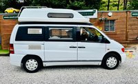 USED 1998 R MERCEDES-BENZ VITO 2.0 113CDI Panel Van Petrol Manual (268 g/km, 130 bhp) 1998 Auto-Sleeper Montana Mercedes-Benz Vito Automatic with just 50,000 miles. Rare, compact, high-quality British camper. 2.0 petrol engine, Propex heating, 3-way fridge, 2-burner hob & grill, sink, wardrobe, 240V hook-up, new leisure battery, portable toilet and two Fiamma F45 awnings. Recently serviced with professionally reconditioned gearbox and supplied with a new MOT. Excellent condition and ready for adventures.