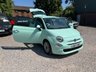 USED 2017 67 FIAT 500 1.2 ECO Pop Star Hatchback 3dr Petrol Manual Euro 6 (s/s) (69 bhp) Cambelt change June 2026